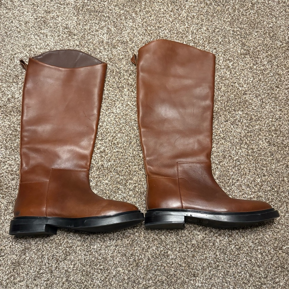 Steve Madden Brown Heeled Boots - Picture 6 of 7